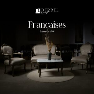 Un hommage au charme intemporel et à l’élégance à la française.Des lignes délicatement sculptées