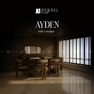 ✨ AYDEN – L’élégance autour de votre table ✨Transformez votre salle à manger avec AYDEN, un desi